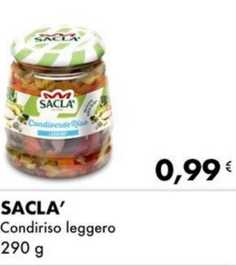 Iper Tosano SACLA' Condiriso leggero 290 g offerta
