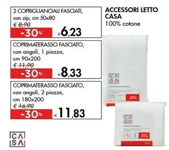 Bennet Casa Accessori Letto 100% Cotone offerta