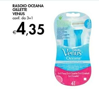 Bennet Gillette Venus Rasoio Oceana offerta