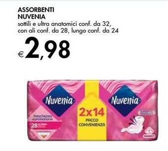 Bennet Nuvenia Assorbenti Sottili E Ultra Anatomici offerta