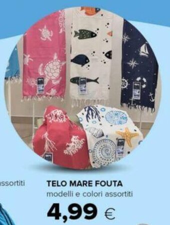 Oasi TELO MARE FOUTA modelli e colori assortiti offerta