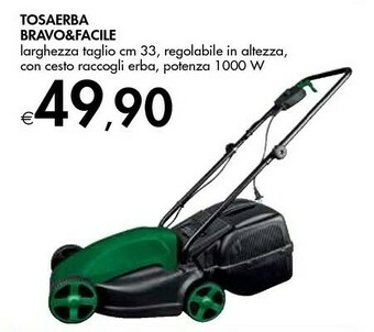 Bennet Bravo & Facile Tosaerba 1000 W offerta