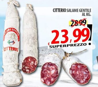 CITTERIO SALAME GENTILE