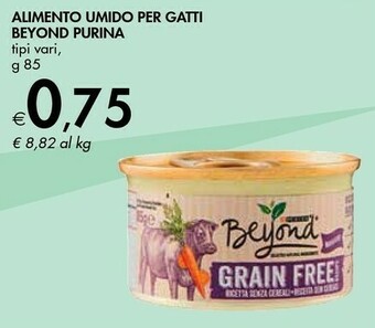 Bennet Purina Beyond Alimento Umido Per Gatti 85 G offerta