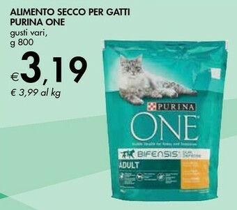 Bennet Purina Alimento Secco Per Gatti One offerta