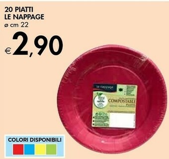 Bennet Le nappage 20 Piatti offerta