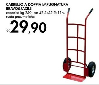 Bennet Bravo & Facile Carrello A Doppia Impugnatura offerta