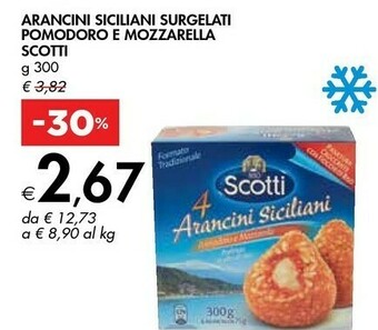 Bennet Riso Scotti - Arancini Siciliani 300 G(ml) offerta