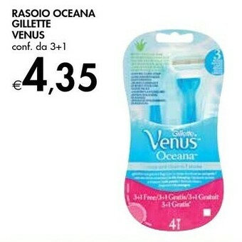 Bennet Gillette Rasoio Oceana Venus offerta