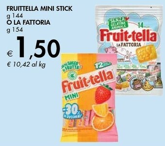 Bennet Fruittella Mini Stick offerta