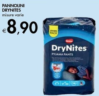 Bennet Huggies Pannolini Drynites offerta