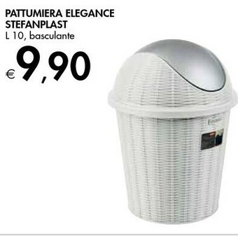 Bennet Stefanplast Pattumiera Elegance offerta