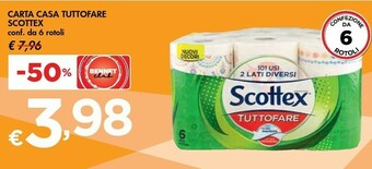 Bennet Scottex Carta Casa Tuttofare offerta