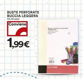 Coop Buccia Leggera Buste Perforate offerta