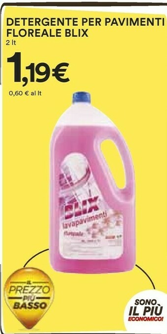 Coop Blix Detergente Per Pavimenti Floreale offerta