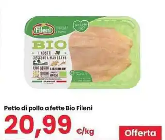 Interspar Petto di pollo a fette Bio Fileni offerta