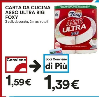 Coop Foxy Rotoli di carta offerta