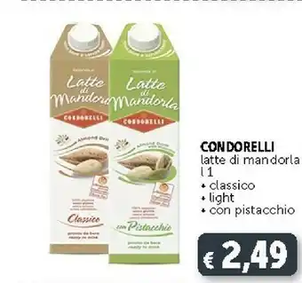 Deco Supermercati Condorelli Latte Di Mandorla Light offerta