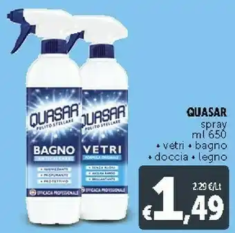 Deco Supermercati Quasar Spray offerta