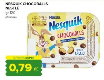 Oasi NESQUIK CHOCOBALLS NESTLÉ gr 120 offerta