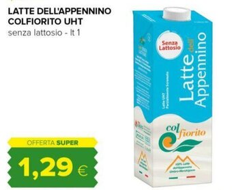 Oasi LATTE DELL'APPENNINO COLFIORITO UHT senza lattosio - It 1 offerta