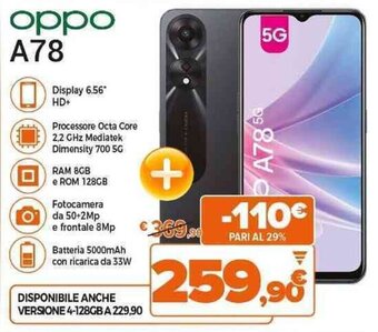 Expert oppo A78 offerta