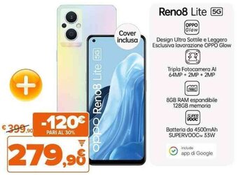 Expert Oppo Reno8 Lite 5G offerta