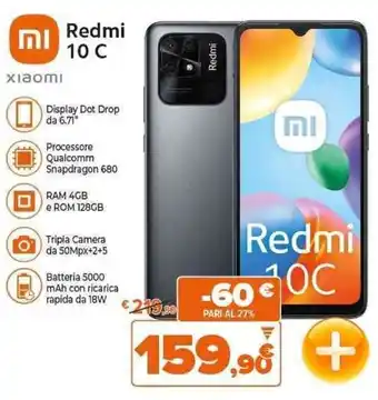 Expert xiaomi Redmi 10 C offerta