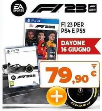 EA Sports F1 23 PER PS4 E PS5