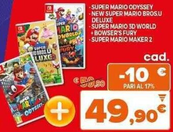 Expert SUPER MARIO ODYSSEY offerta