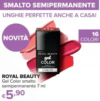 ROYAL BEAUTY Gel Color smalto semipermanente 7 ml