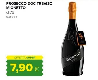 Oasi PROSECCO DOC TREVISO MIONETTO cl 75 offerta
