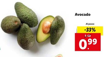 Lidl Avocado Al pezzo offerta
