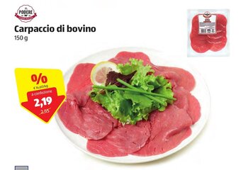 ALDI Il Podere Carpaccio di bovino 150g offerta