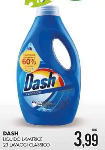 DASH LIQUIDO LAVATRICE 23 LAVAGGI CLASSICO