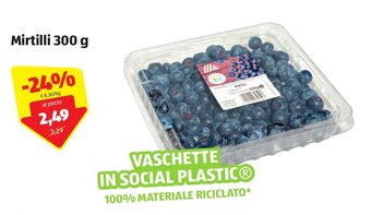 ALDI Mirtilli 300g offerta