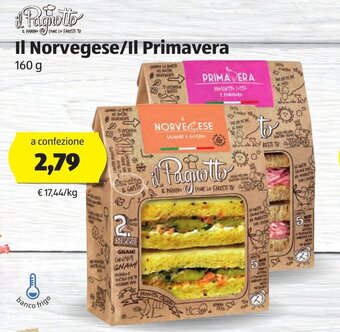 il Pagnotto Il Norvegese/Il Primavera 160g