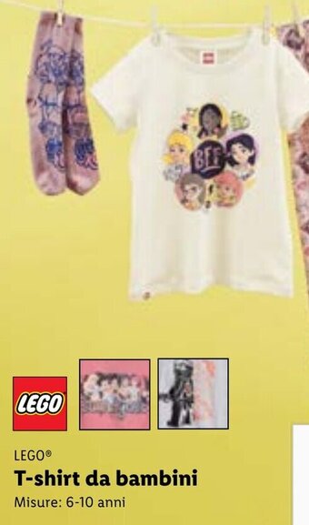 Lidl LEGO® T-shirt da bambini Misure: 6-10 anni offerta