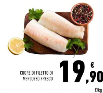 Conad CUORE DI FILETTO DI MERLUZZO FRESCO offerta