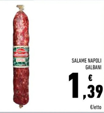 Conad SALAME NAPOLI GALBANI offerta