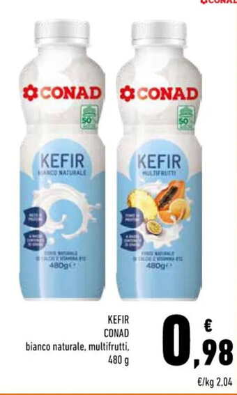Conad KEFIR CONAD 480 g offerta