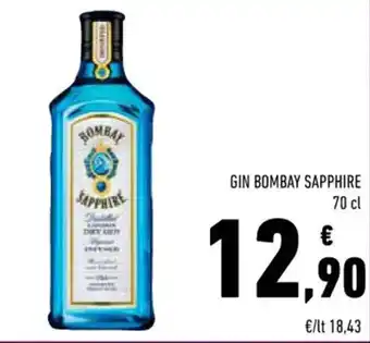 Conad GIN BOMBAY SAPPHIRE 70 CL offerta