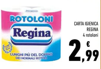 Conad CARTA IGIENICA REGINA 4 rotoloni offerta