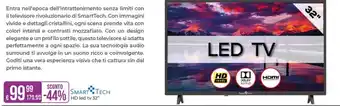 Portobello SMART TECH HD led tv 32" offerta