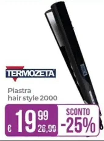 Portobello TERMOZETA Piastra hair style 2000 offerta