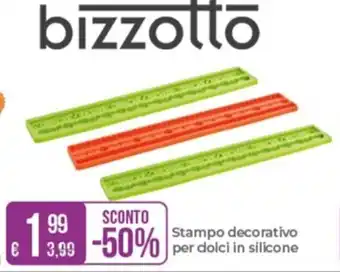 Bizzotto Stampo decorativo per dolci in Silicone