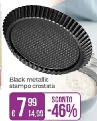 Zenker Black metallic stampo crostata
