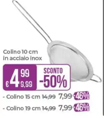 Fackelmann Colino 10 cm in acciaio inox
