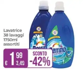 Delfino Lavatrice 38 lavaggi 1750 ml