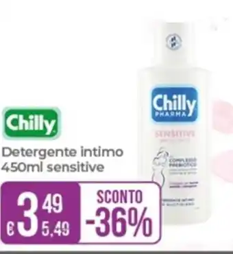 Chilly Detergente intimo 450ml sensitive